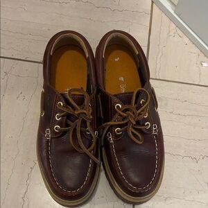 Timberland Brown Leather Loafers
